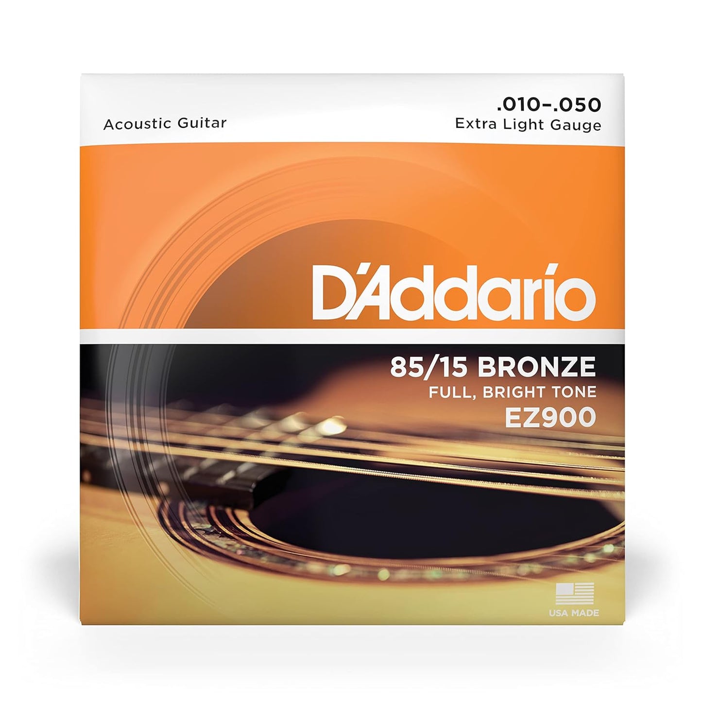 D'Addario Acoustic Guitar Strings EZ900